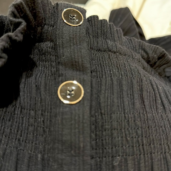 MINKPINK Black Jumpsuit cotton blend sz S like new - Picture 4 of 6